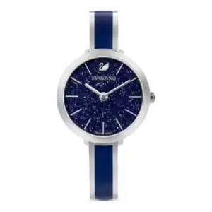 Image of Crystalline Delight Watch, Metal Bracelet, Blue, Stainless Steel 5580533