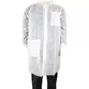Image of Disposable Visitors Coat (Pk-25)