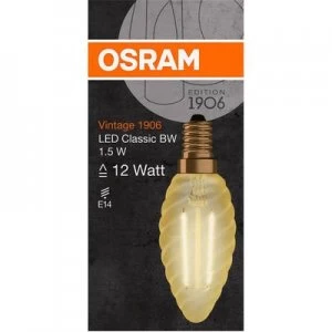 Image of OSRAM 4058075293243 LED (monochrome) EEC A++ (A++ - E) E14 Candle 2 W Warm white (Ø x L) 35.0 mm x 100.0 mm