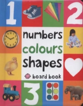 Image of Numbers Colours Shapes Board Book Hardback