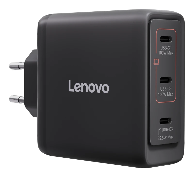 Image of Lenovo 40AW100BEU mobile device charger Universal Black AC Indoor