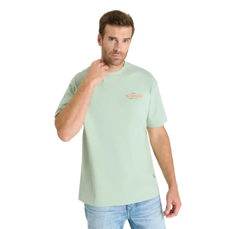 Image of Le Temps des cerises T-Shirt Le Temps des cerises Worka Bleu Male 2XL