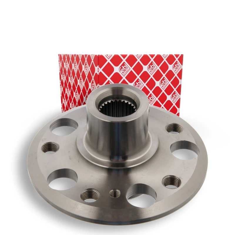Image of FEBI BILSTEIN 36087 Wheel Hub Rear Axle Right, without wheel bearing Wheel Hub (653)