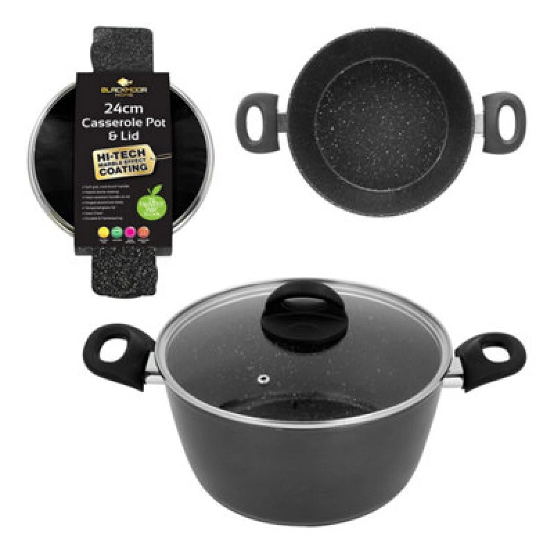 Image of Blackmoor 24cm Stock Pot & Lid 66130