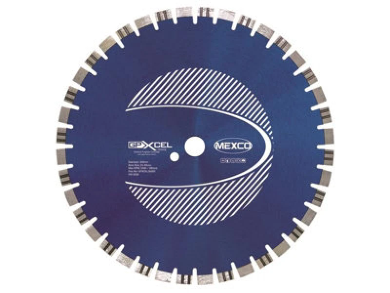Image of Mexco Gpxcel35025 Xcel Grade Concrete Diamond Blade 350 X 25.4mm Mexgpxl35025
