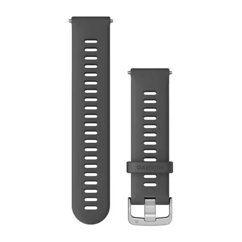 Image of Quick release watch band with silver buckle Garmin 22mm Gris Unisex 22 mm