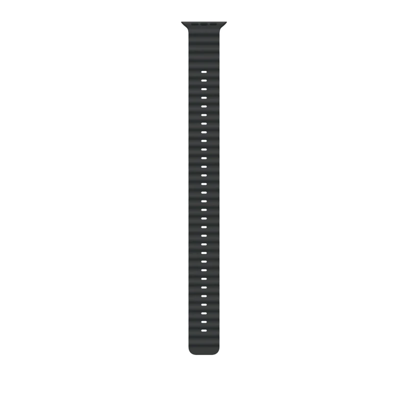 Image of Apple 49mm Black Ocean Band Extension - Natural Titanium Finish MXTM3ZM/A