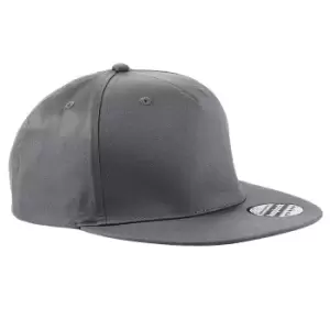 Image of Beechfield Unisex Adult Snapback Cap (One Size) (Light Grey)