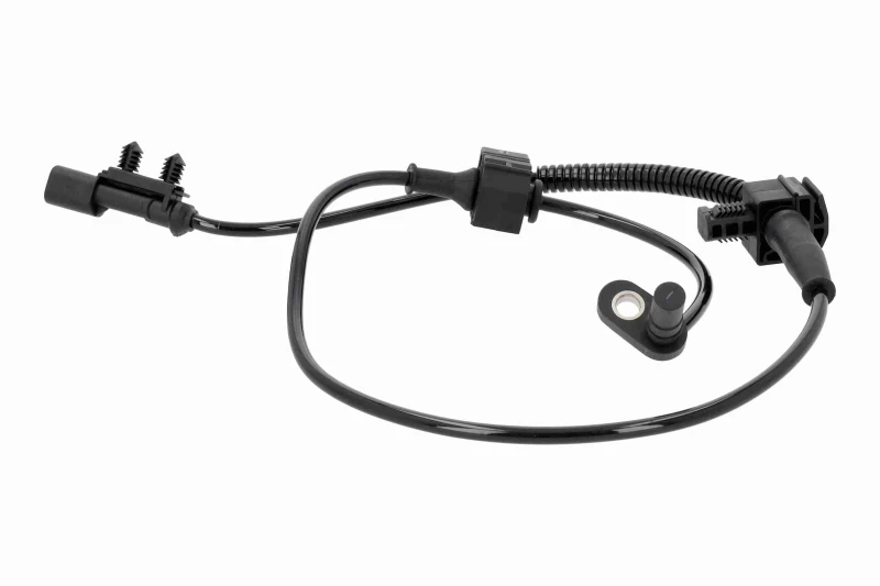 Image of VEMO V51-72-0232 ABS Sensor Original VEMO Quality Rear Axle, with cable Sensor,wheel speed (412)