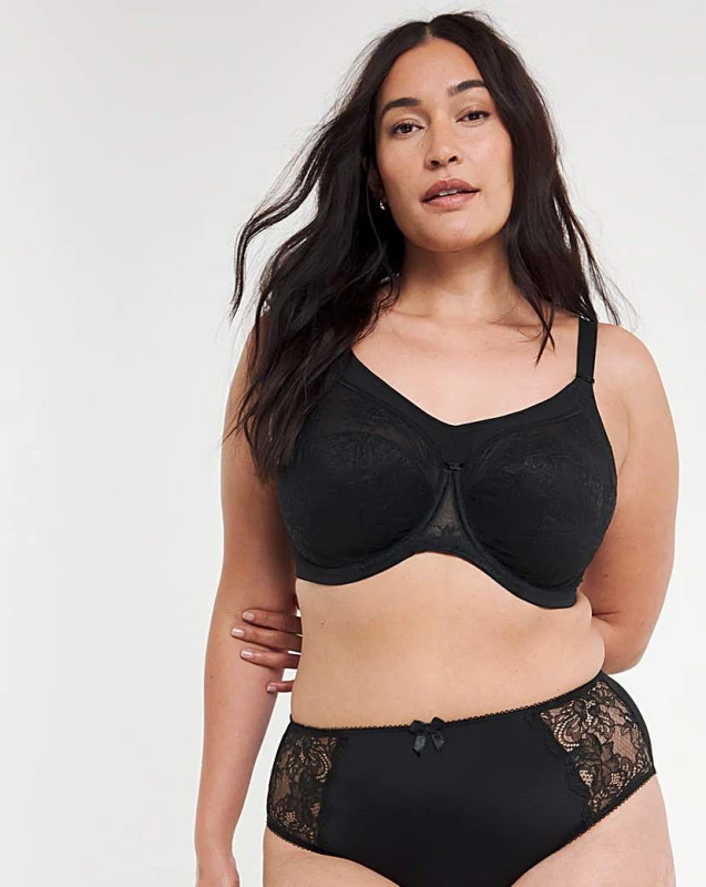 Image of Goddess Goddess Verity Full Cup Wired Bra Black - Goddess - Size: 44FF Black Female 44FF SP94812