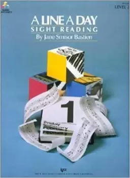 Image of A Line a Day Sight Reading Level 2 (Bastien Piano by Jane Bastien