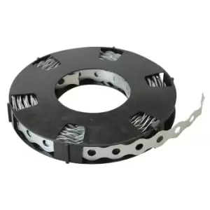 image of Forgefix - FORGB12 Contractor Galvanised Fixing Band Medium Duty 12mm x 0.7 x 10m Box 1