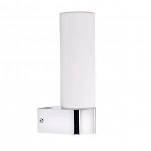 Image of Wickes Erin Single LED Tube Wall Light