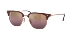 Image of Ray-Ban Sunglasses RB4416 New Clubmaster Polarized 6654G9