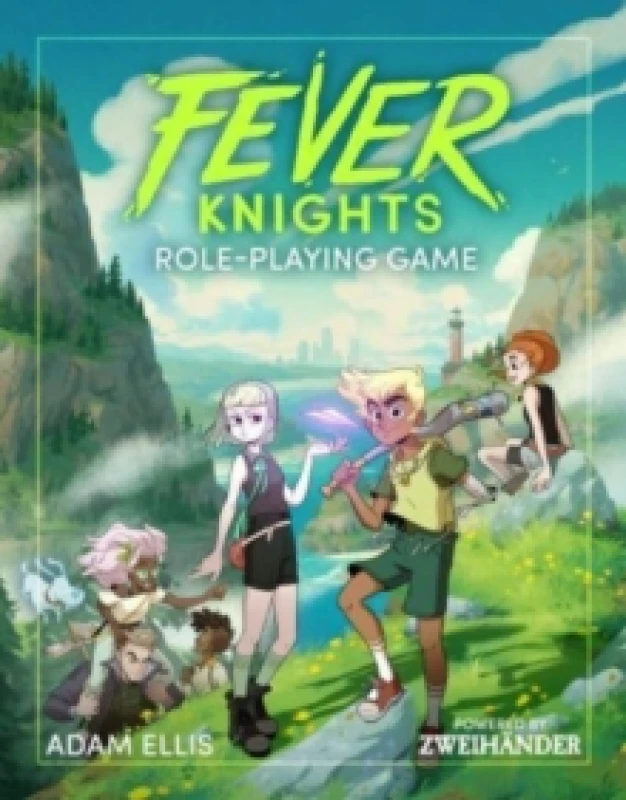 Image of Fever Knights Role-Playing Game : Powered by ZWEIHANDER RPG Hardback