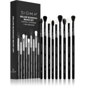 image of Sigma Beauty Deluxe Blending Brush Set Brush Set (for Eye Area)