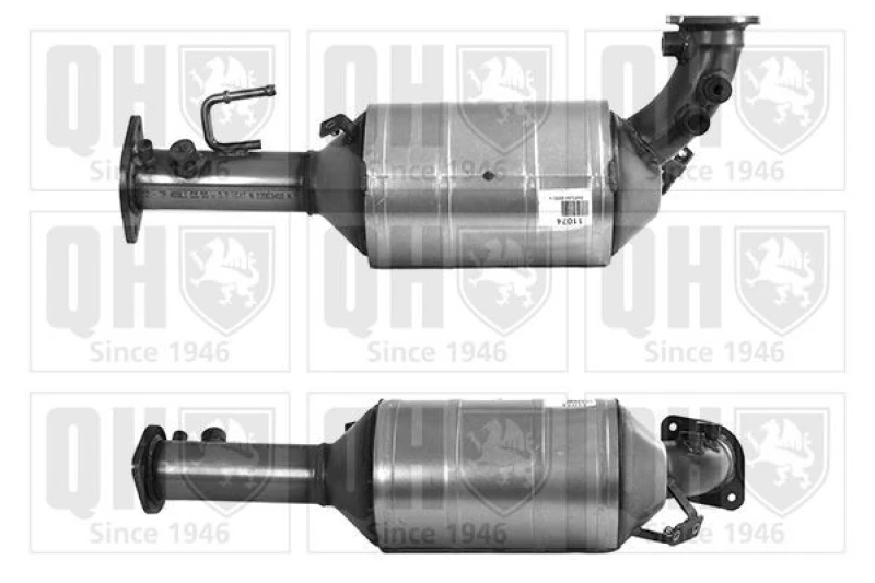Image of QUINTON HAZELL Diesel particulate filter QUINTON HAZELL QDPF11074