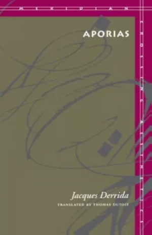 Image of Aporias by Jacques Derrida