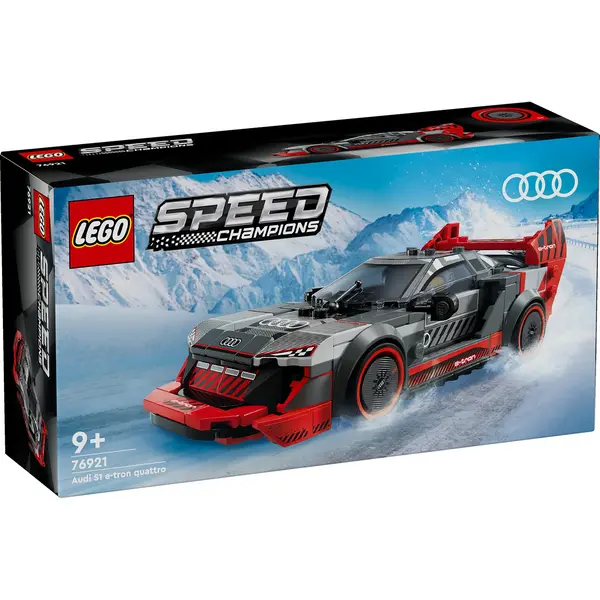 image of LEGO Speed Champions Audi S1 e-tron quattro Race Car Toy Set 76921 Toys - Lego