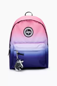 image of HYPE UNISEX MULTI DARK BERRY FADE CREST BACKPACK