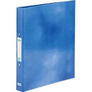 image of ELBA Ring Binder Classy Laminated Board A4+ 2 ring 25mm Blue