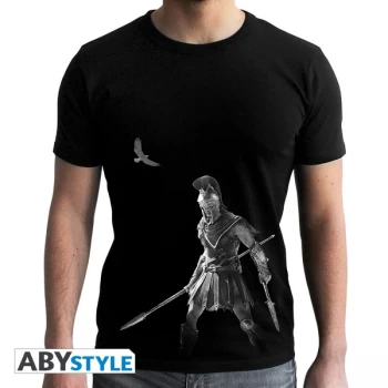 image of Assassins Creed - Alexios - Mens Large T-Shirt - Black