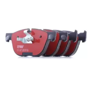 Image of TRW Brake pad set BMW GDB1726DTE 34114074370,34116778403,34116779293 34116852253,4074370,6778403,6779293,6852253