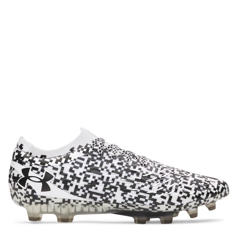 Image of Under Armour Magnetico Elite Adults Firm Ground Football Boots Black/White male 9 (44)