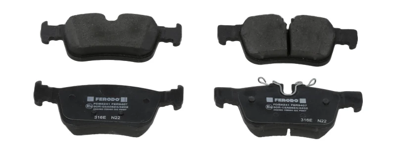 Image of Brake pad set FERODO FDB5241