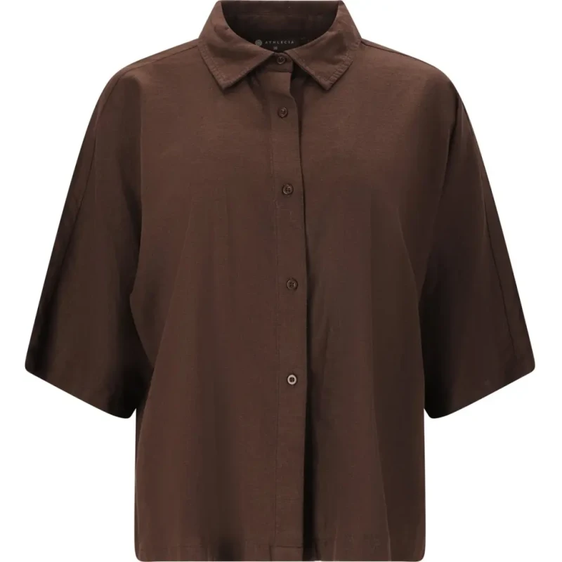Image of Athlecia Womens blouse Athlecia Resort Marron Female 40