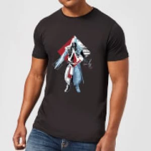 Image of Assassins Creed Animus Split Mens T-Shirt - Black