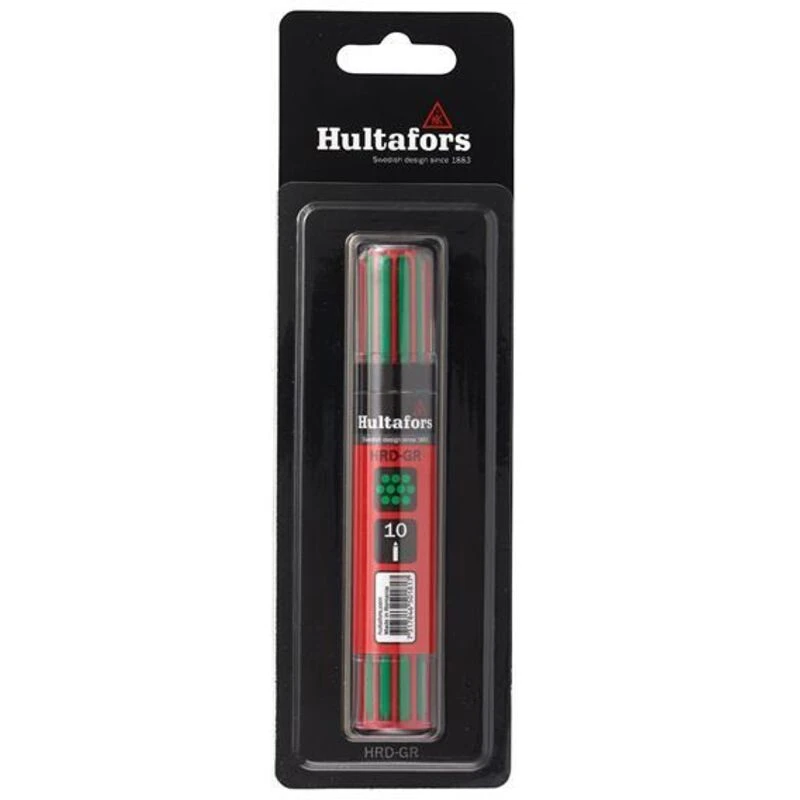Image of HULTAFORS Hultafors - 10 x 650280 Dry Marker Pen Refill Green Blister Pack HUL650280 650280