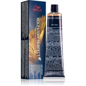 Image of Wella Professionals Koleston Perfect ME+ Deep Browns Permanent Hair Dye Shade 4/75 60ml