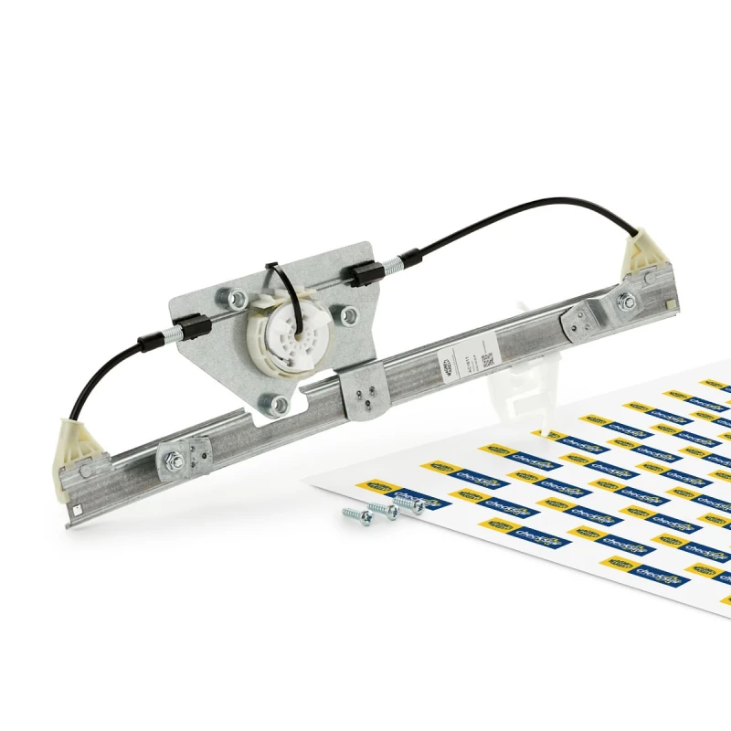 Image of MAGNETI MARELLI 350103161100 Window regulator Left Front, Operating Mode: Electric, without electric motor Window Winder (1561)