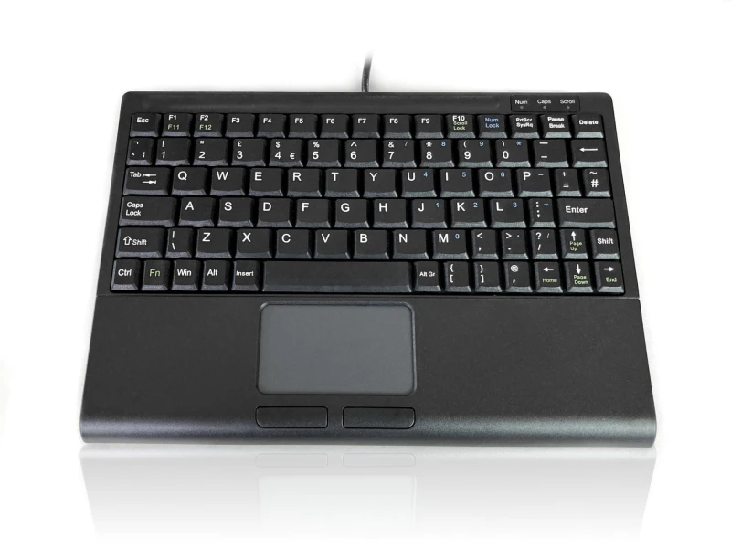 Image of Accuratus KYBAC3410-USBBLK keyboard Universal USB QWERTY English Black