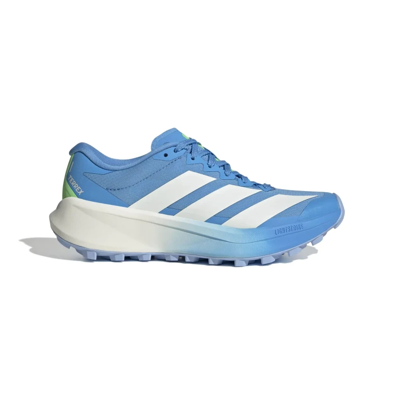 Image of Womens trail running shoes adidas Terrex Agravic 4 Low Bleu Female 40 2/3