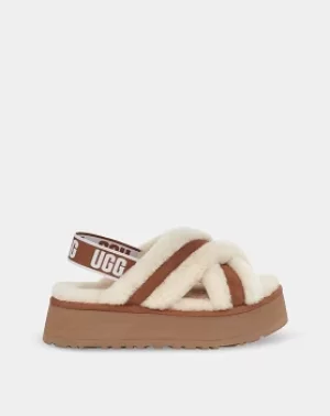 image of Ugg Disco Cross Slide Slippers D Fit