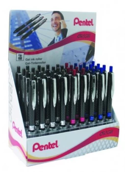 Image of Pentel Oh Gel Pen Display36 Ast K497/3d
