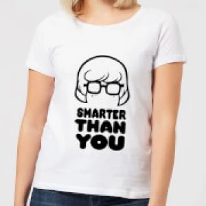 image of Scooby Doo Smarter Than You Womens T-Shirt - White - 3XL