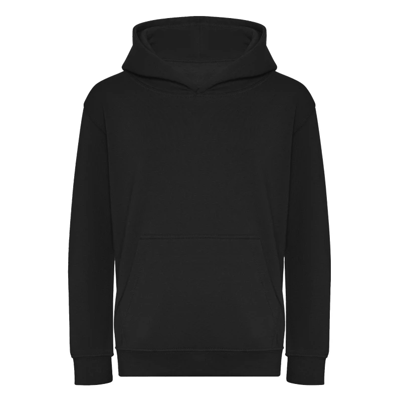 Image of Awdis JH001B girls's Children's Sweatshirt in Black