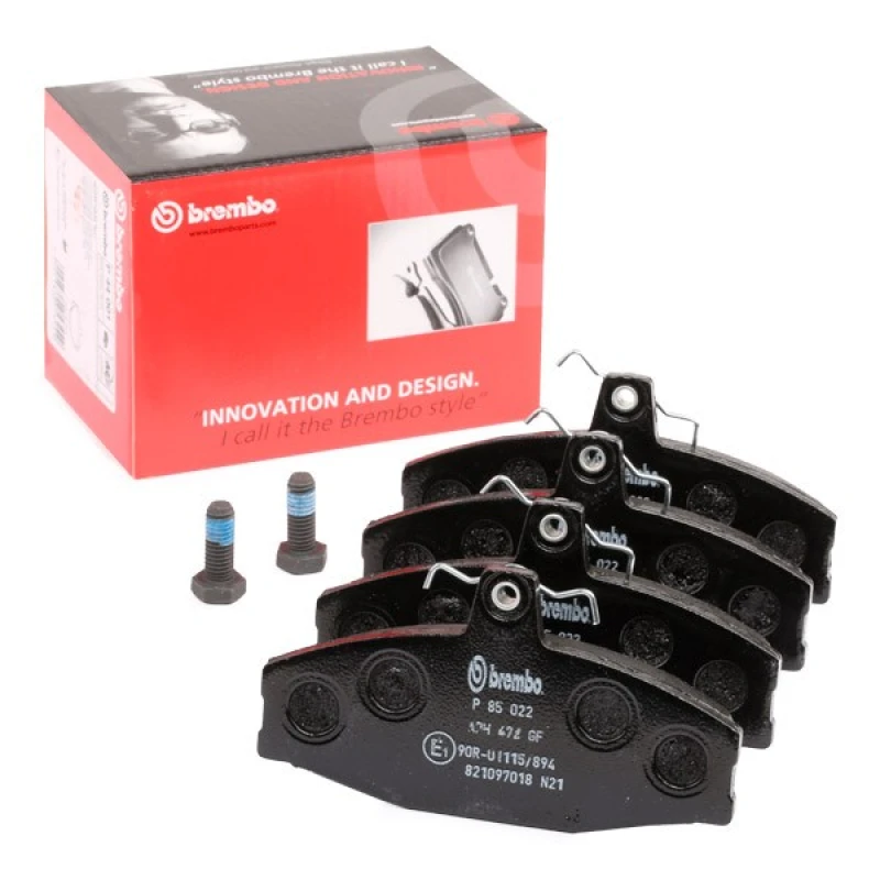 Image of BREMBO Brake pad set BREMBO P 85 022