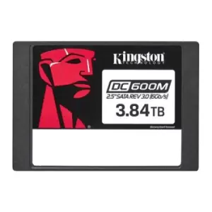 Image of Kingston Technology DC600M 2.5" 3840 GB Serial ATA III 3D TLC NAND