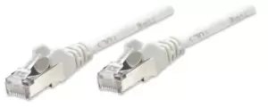 image of Intellinet Network Patch Cable, Cat5e, 2m, Grey, CCA, SF/UTP, PVC,...