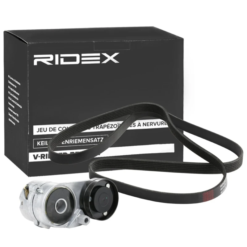 Image of RIDEX 542R0771 V-ribbed belt set V-Ribbed Belt Set (542)