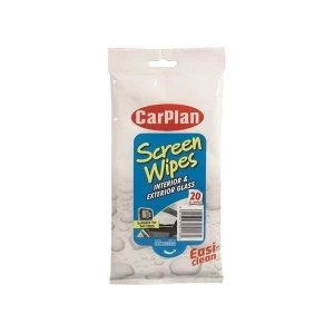 image of CarPlan Screen Wipes (Pouch of 20)