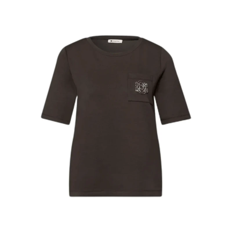 Image of Street One Womens T-Shirt Street One Marron Female 34