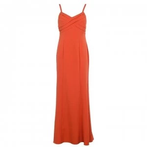 Image of Adrianna Papell AP Pleat MermaidGown Ld02 - Neon Tangerine