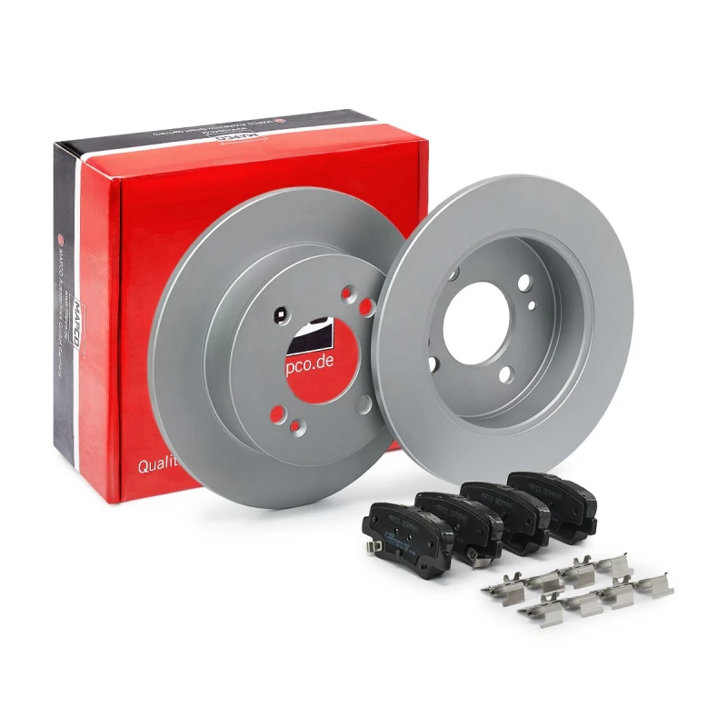 Image of Brake discs and pads set MAPCO 47274C