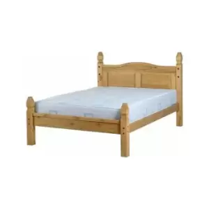 image of Seconique - Mexican Princess Bed Solid Waxed Pine 4ft6 Double