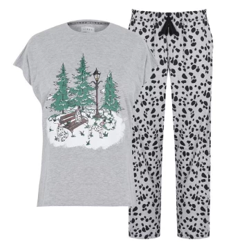 Image of Linea Jersey Pyjama Set - Dalmation